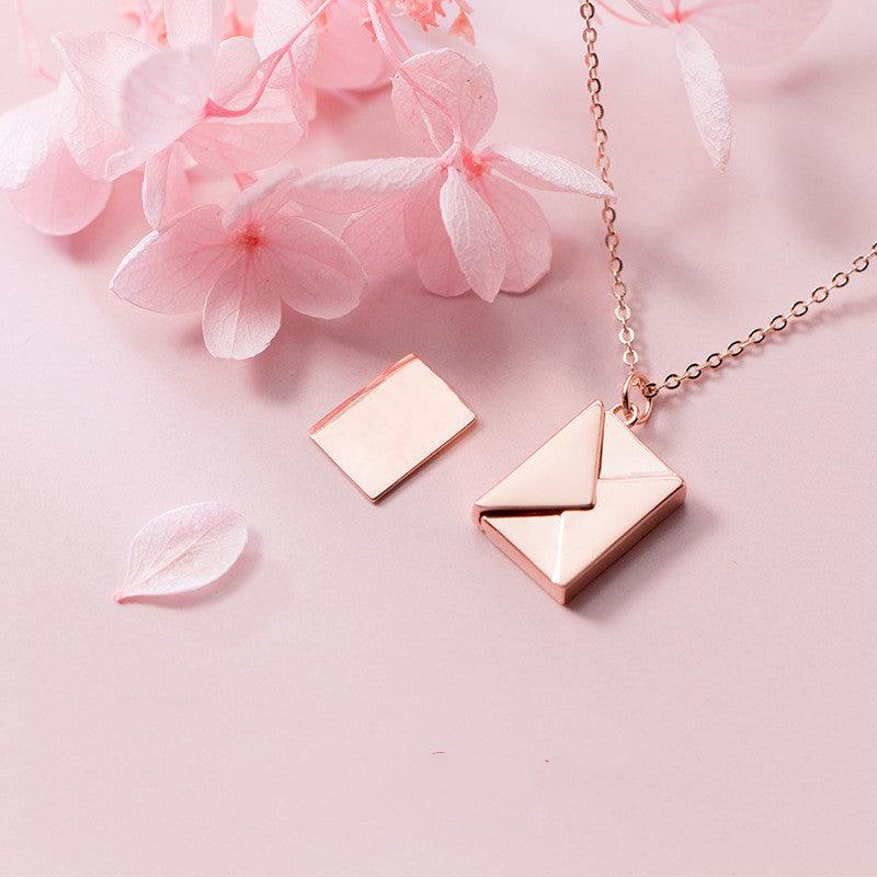 Envelope Necklace For Women - Trendy Jewelry Wear
