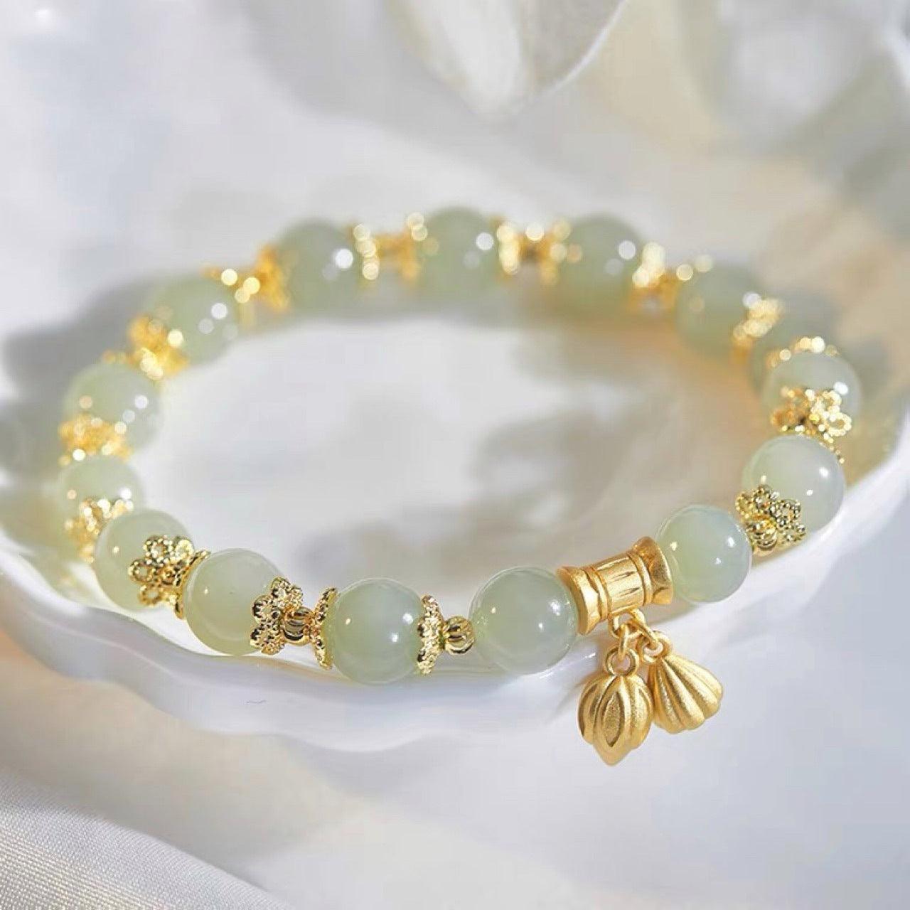 Shihuan Hetian Yu Retro Design Bracelet | Daily Wear