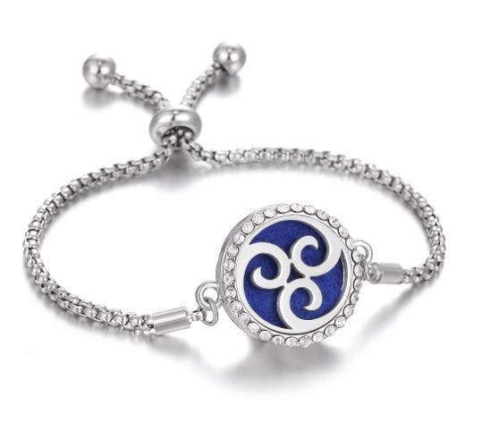 Hollow Adjustable Aromatherapy Bracelet O