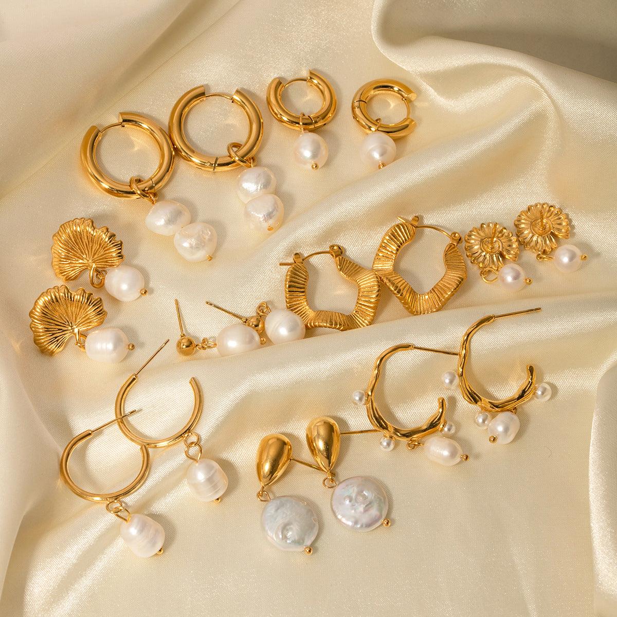 Freshwater Pearl Earrings | Daily Wear