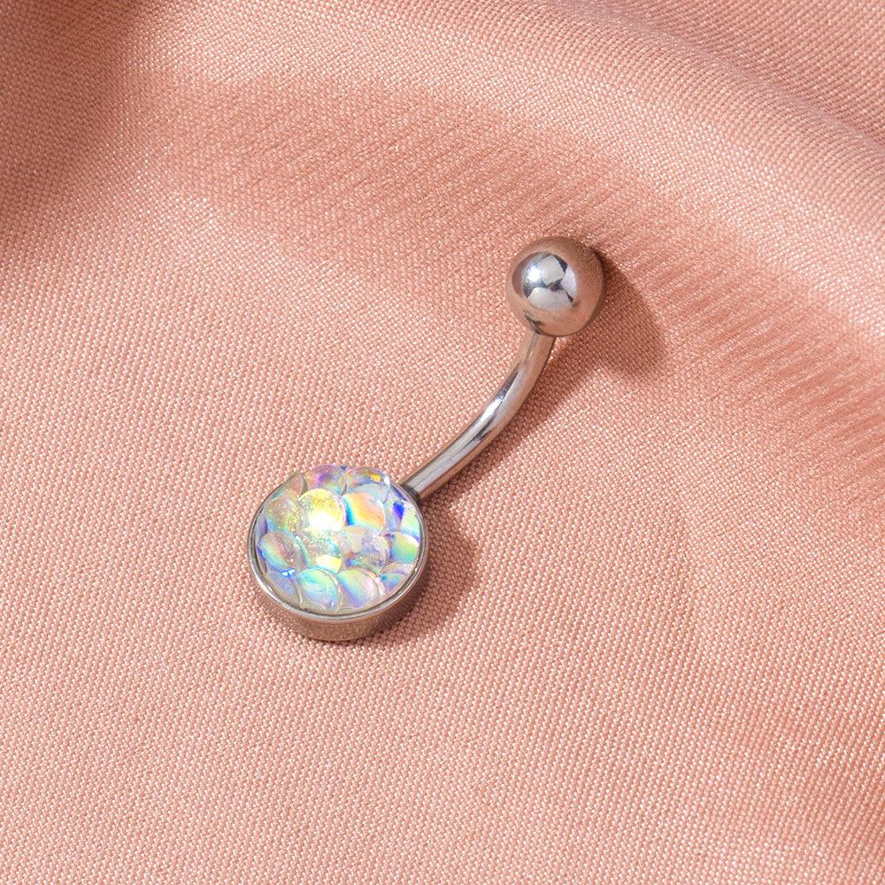 Mermaid Zircon Navel Ring | Fashion Collection