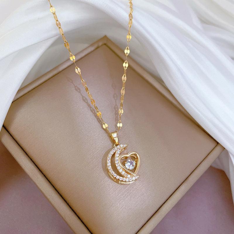 Starry Sky Planet Astronaut Necklace | Daily Wear Necklace