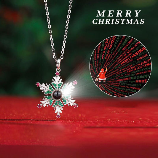 Snowflake Necklace For Couples | Daily Wear