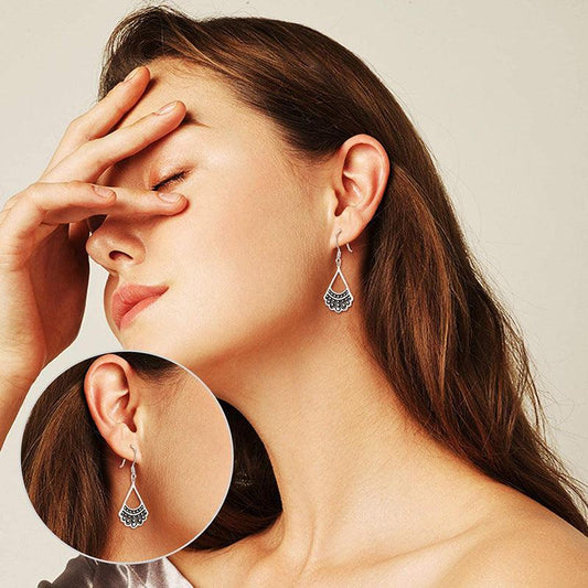 925 Silver RBG Shaped Collar Earrings | Daily Wear
