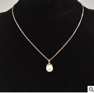 Freshwater Pearl Pendant Necklace Elegant Jewelry