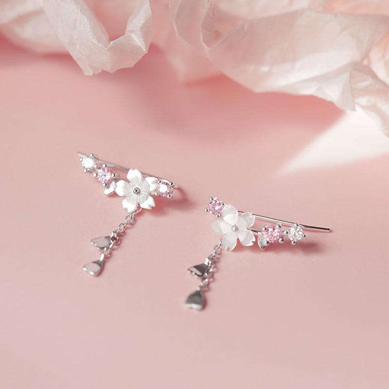 Elegant Flower Earrings | Daily Wear