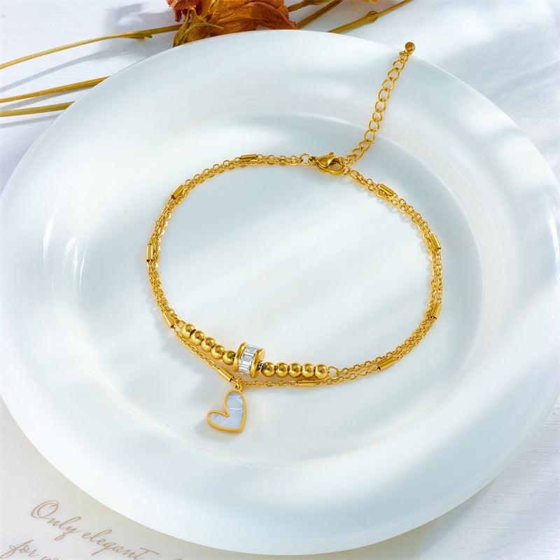 Double Layer Boho Bracelet Anklet | Beach Collection
