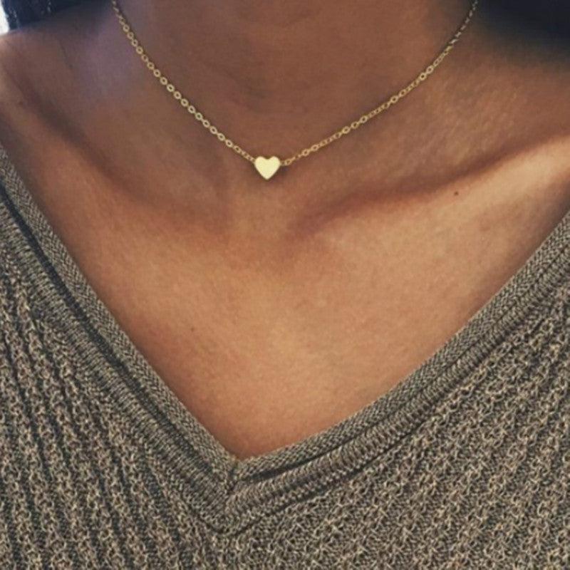 Double-sided Love Pendant Necklace - Daily Wear