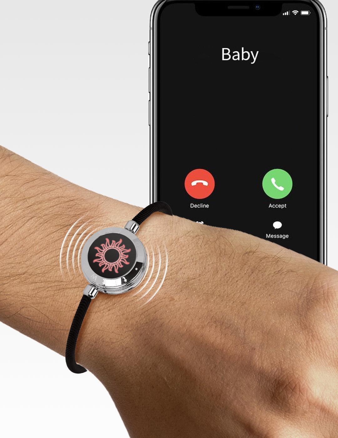 Sun-Moon Smart Sensing Couple Bracelet | Fashion Jewelry