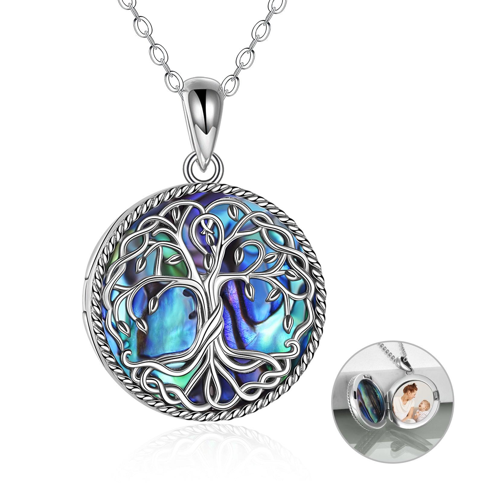 Tree of Life Locket Necklace | Daily Wear Silver 18*18mm
