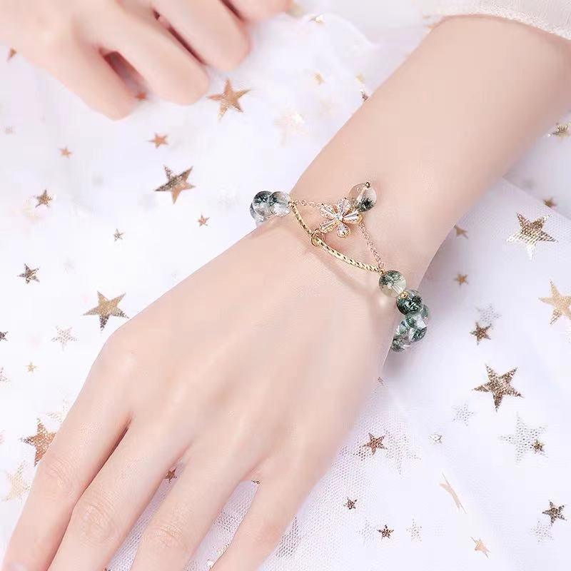 Prosperous Career Transfer Beads Crystal Bracelet | Daily Wear