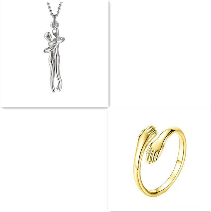 Love Hug Unisex Necklace | Fashion Jewelry