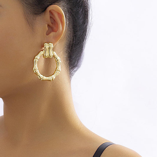 Hip Hop Bamboo Style Studs