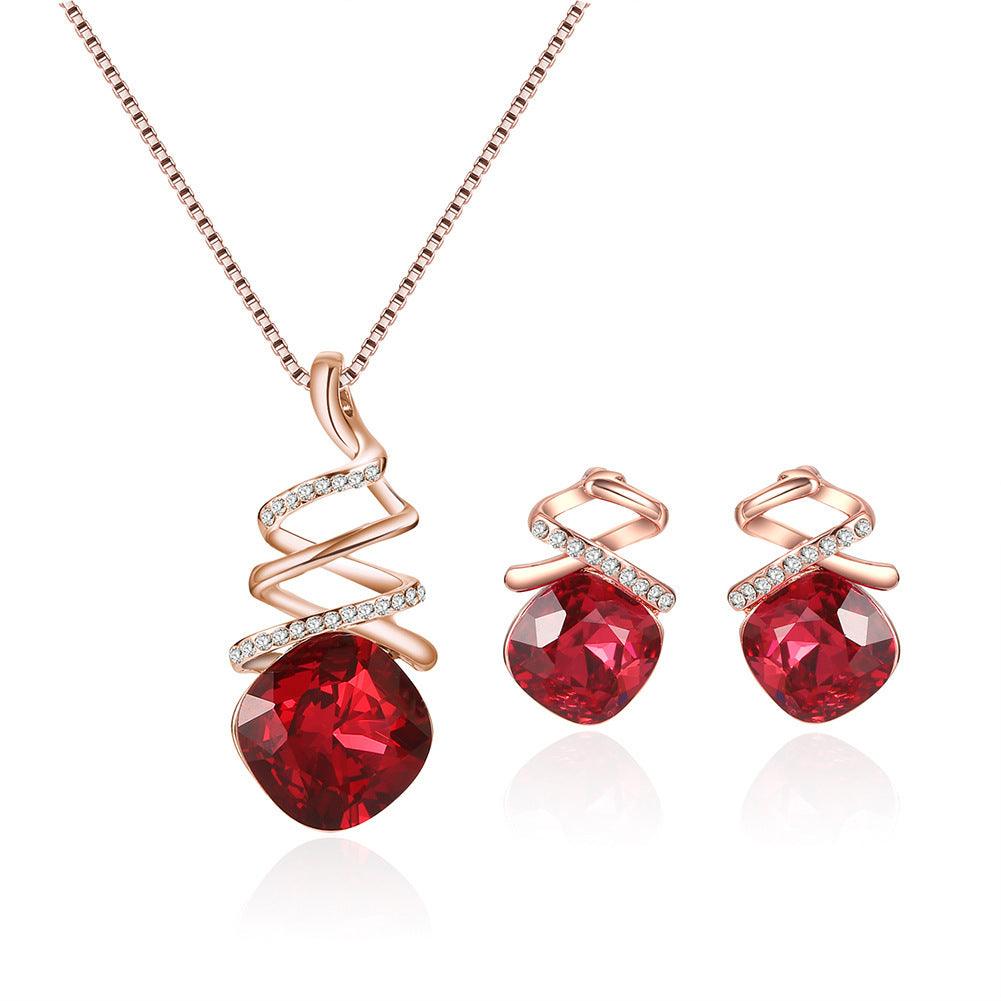 Bridal Necklace Earrings Jewelry Set | Wedding Collection