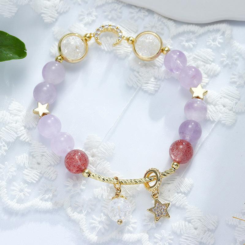 Lavender Amethyst Bracelets | Fashion Jewelry A