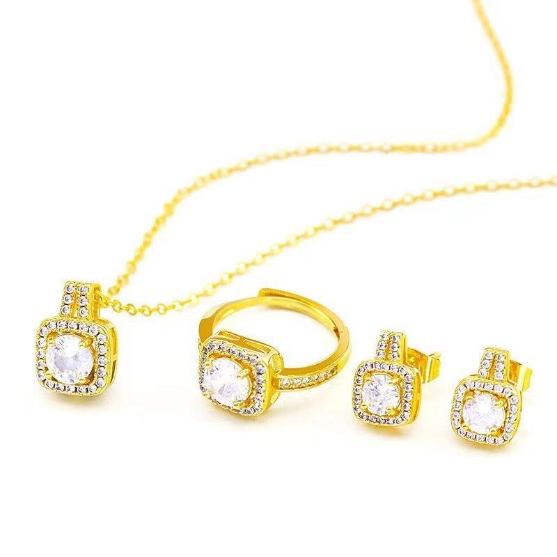 Zircon Choker Jewelry Set | Daily Wear