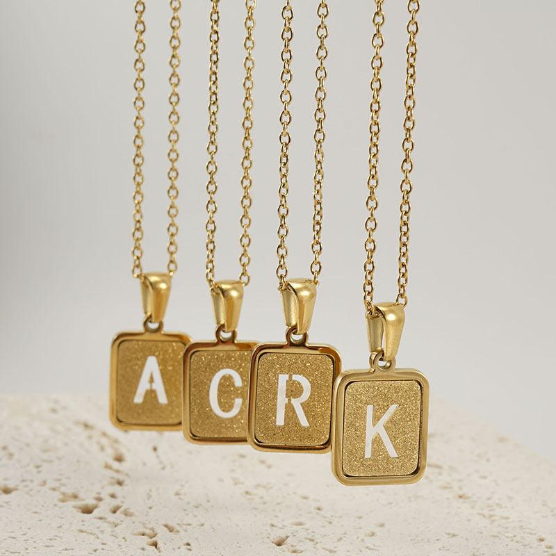 Alphabet Necklace Collection 2025