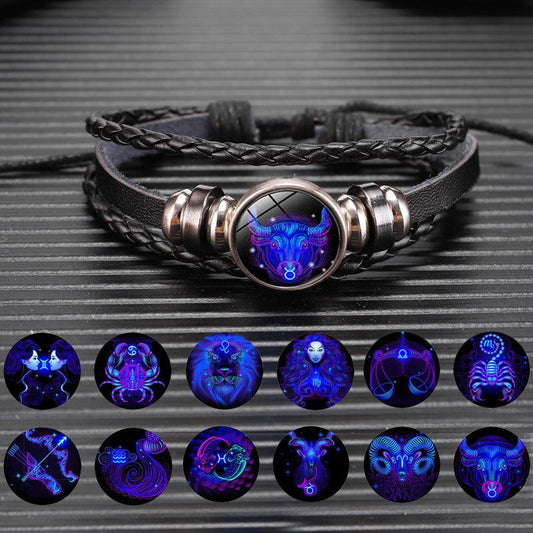 Zodiac Constellation Braided Bracelet | Astro Collection