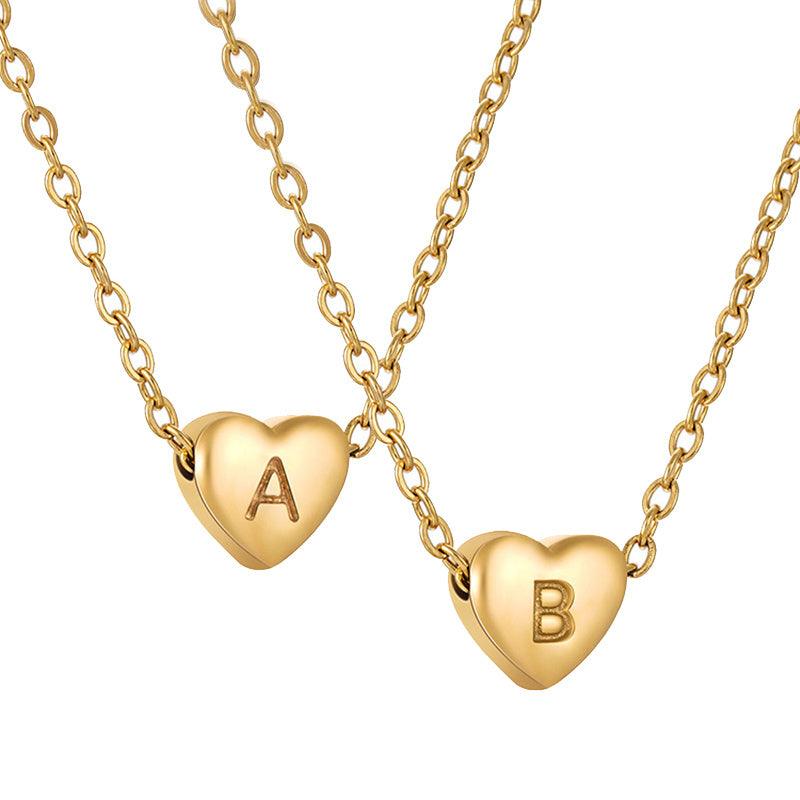 Heart-shaped Love Letter Clavicle Chain | Daily Wear Collection