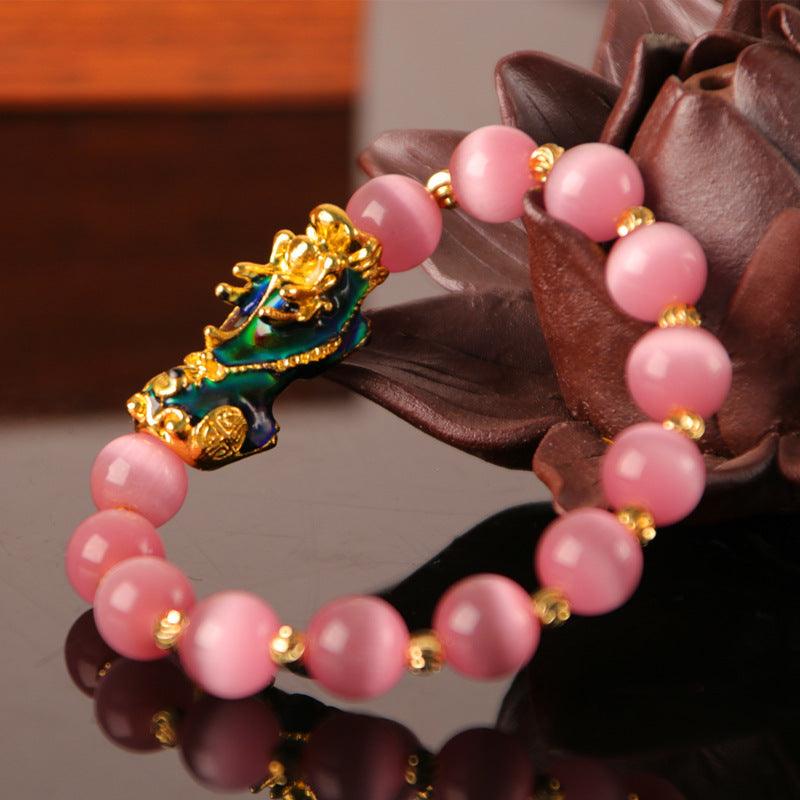 3D Gold Plated PiXiu Bracelet | Fashion Jewelry