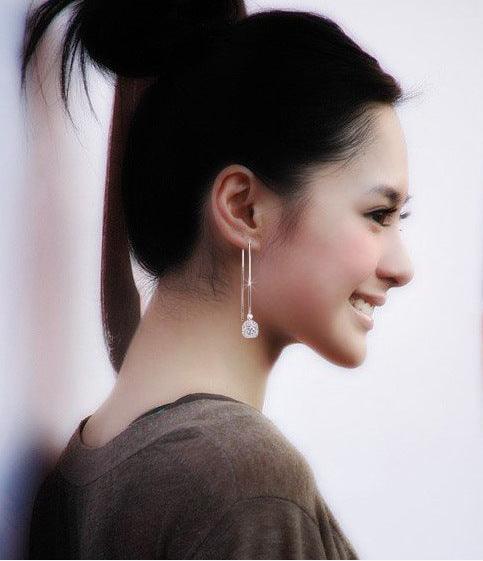 Crystal Korean Style Earrings | 2025