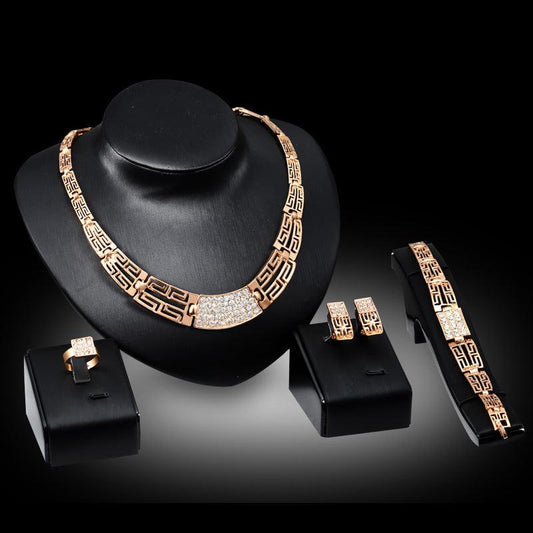 18K Gold Plated Jewelry Set | Party Collection