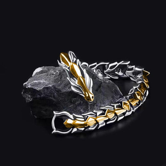 Simple Keel Shape MUnisex Bracelet | Fashion Jewelry Silver Gold