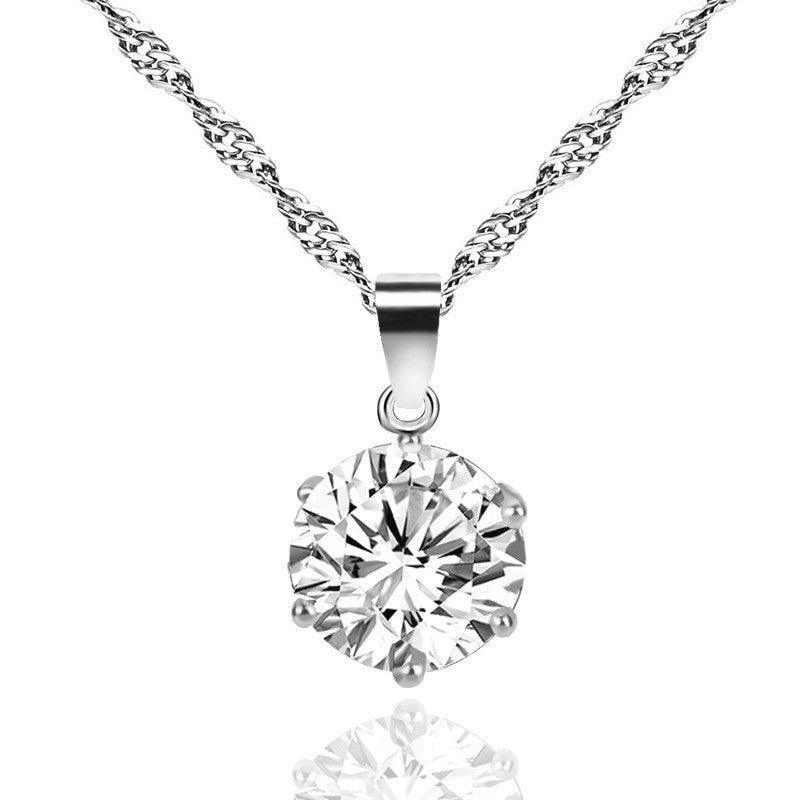 Combination Diamond-studded Jewelry Set | Daily Wear
