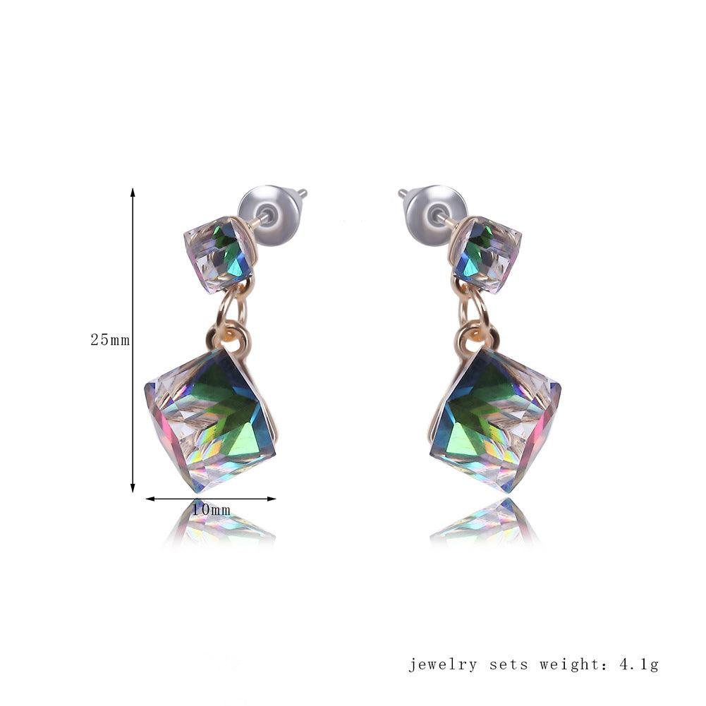 Exquisite Zircon Earrings | Daily Wear