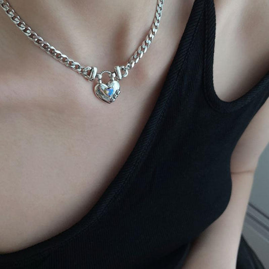 Heart Sweater Necklace | Fashion Jewelry