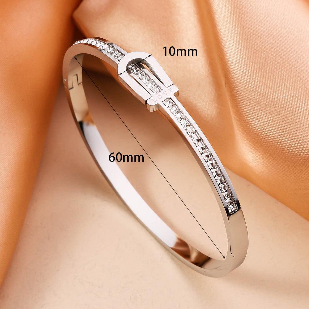 Gold Plating Exquisite Bracelet | Fashion Jewelry Silver