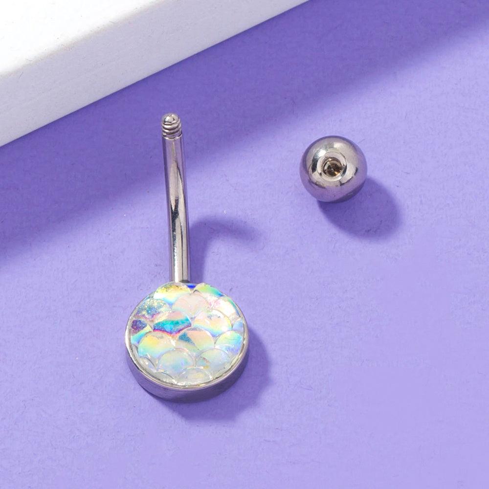 Mermaid Zircon Navel Ring | Fashion Collection