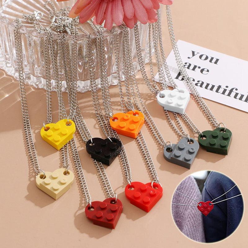 Stitching Heart Necklace | Fashion Wear