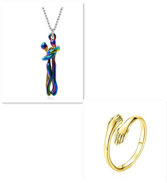 Love Hug Unisex Necklace | Fashion Jewelry