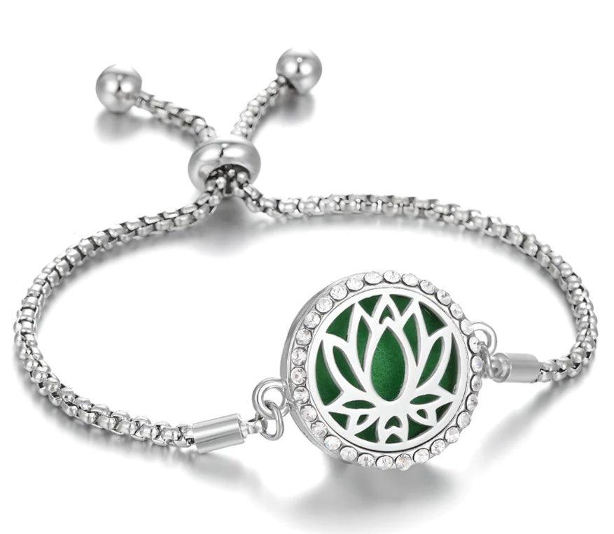 Hollow Adjustable Aromatherapy Bracelet E