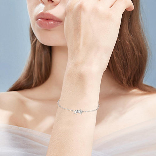 S925 Sterling Silver Cat Bracelet | Daily Wear