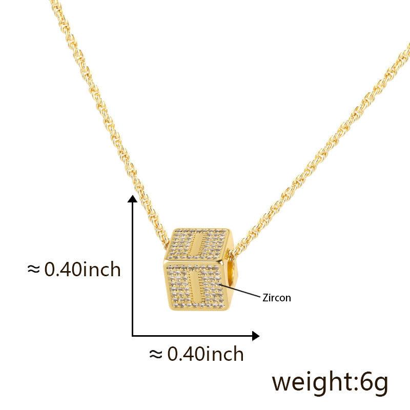 BoldlyBeautiful - 26 English Letter Pendant Necklace - BoldlyBeautiful