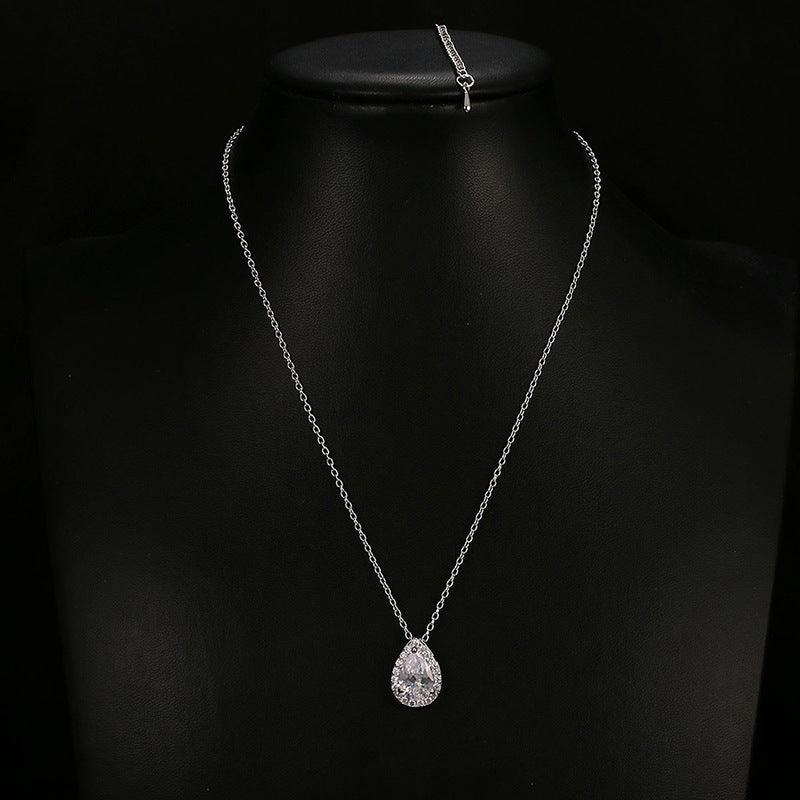 Water Drops Gemstone Jewelry Set