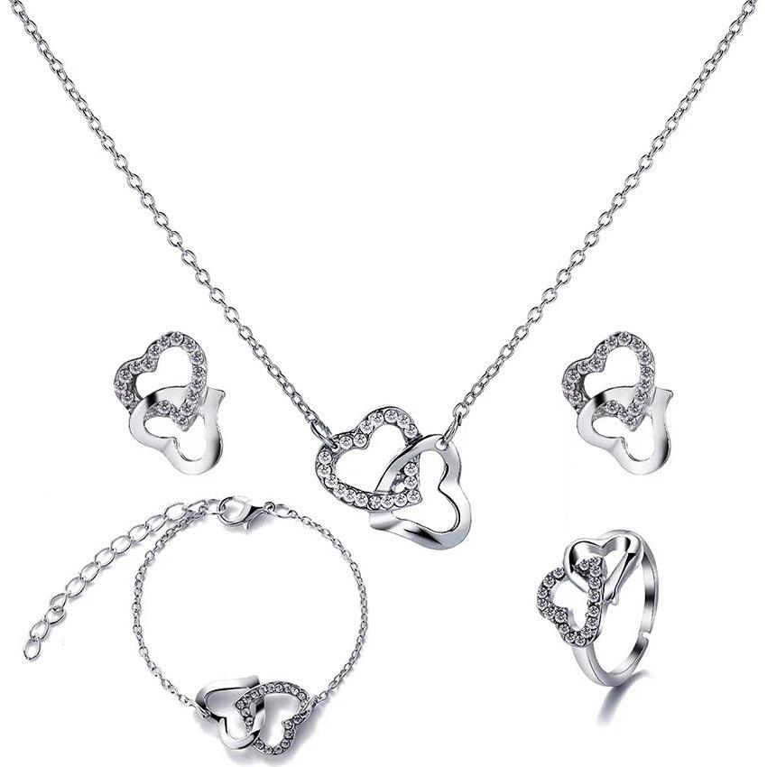 Butterfly Jewelry Set | 2025 Daily Wear Silver
