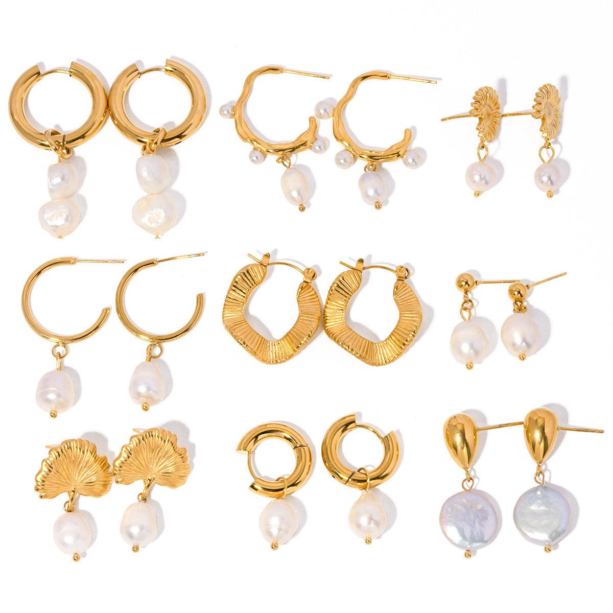 Freshwater Pearl Earrings | Daily Wear