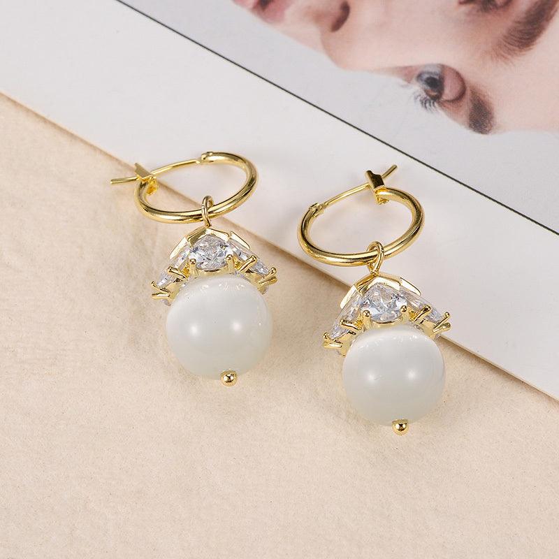 Opal Butterfly Studs For Working Women