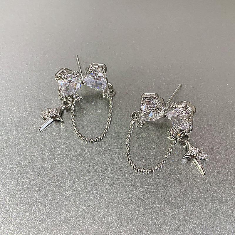 Elegant Love Chain Earrings | Daily Wear