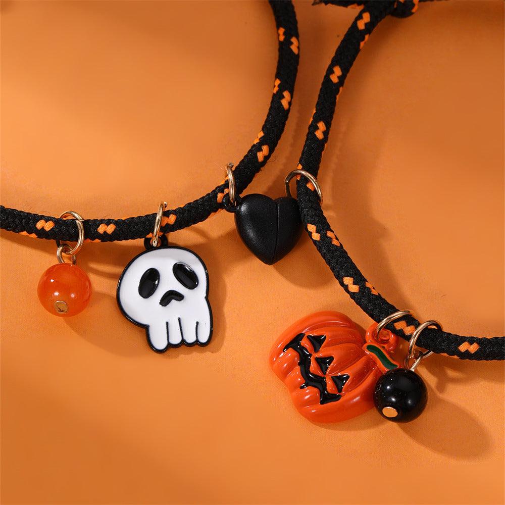 Halloween Pumpkin Ghost Bracelet | Halloween Collection