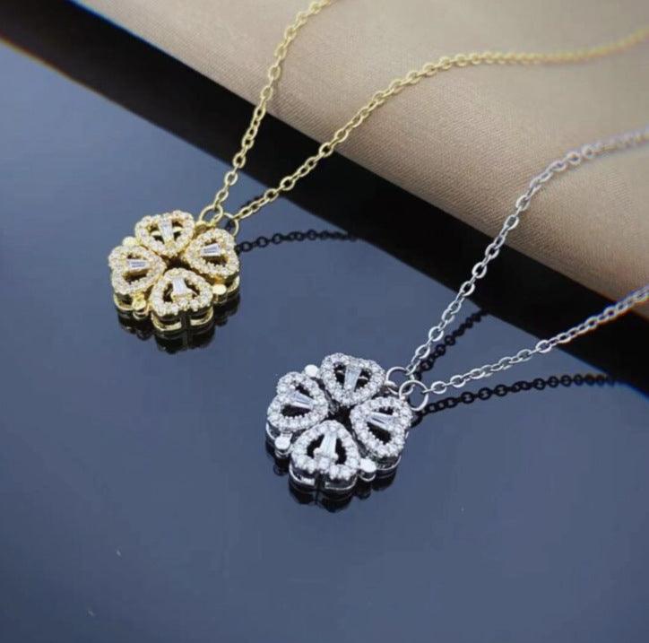 Elegant Flannelette Retro Necklace | Fashion Wear Silver
