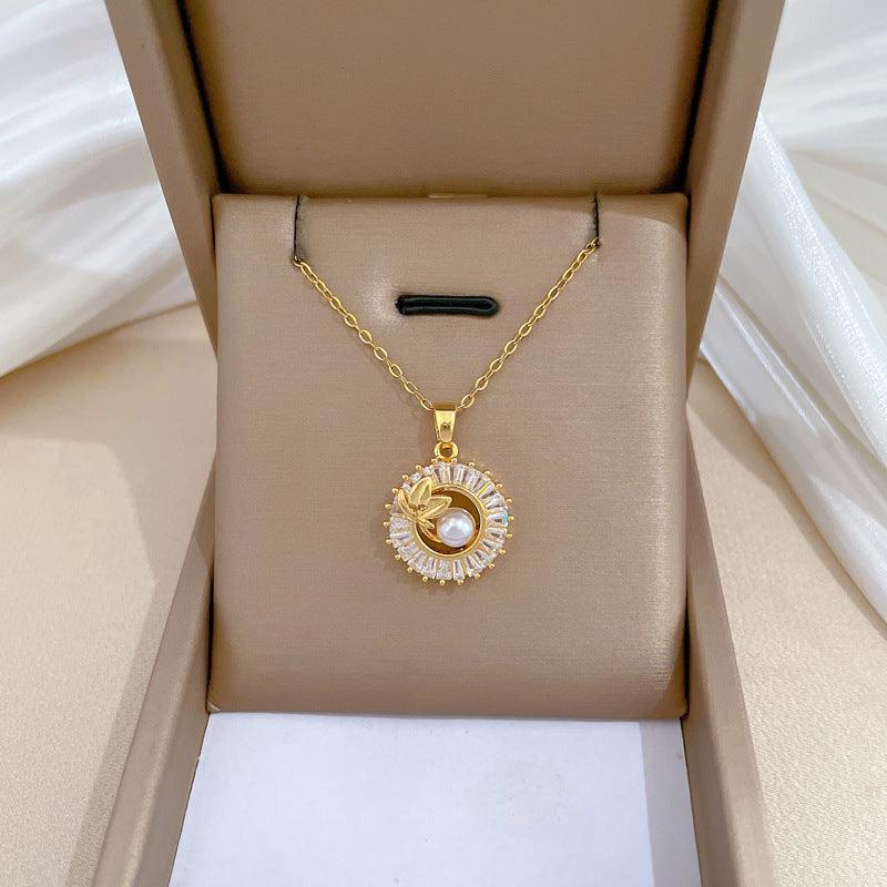 Square Full Diamond Jewelry Set | Daily Wear