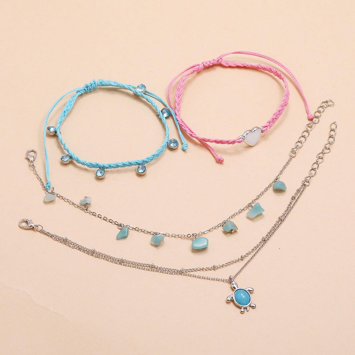 Hand-woven Love Anklets | Daily Wear