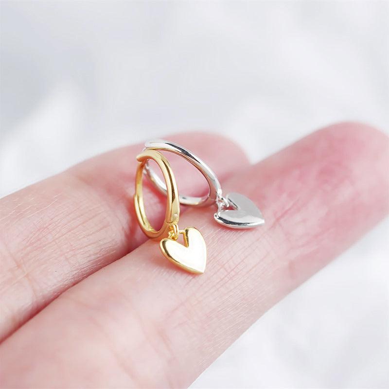 Love Heart Earrings | Daily Wear