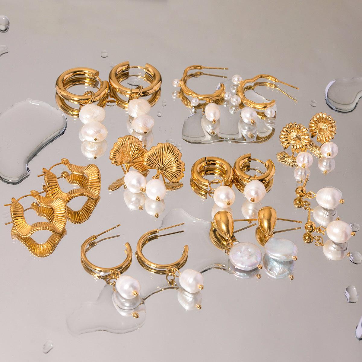 Freshwater Pearl Earrings | Daily Wear