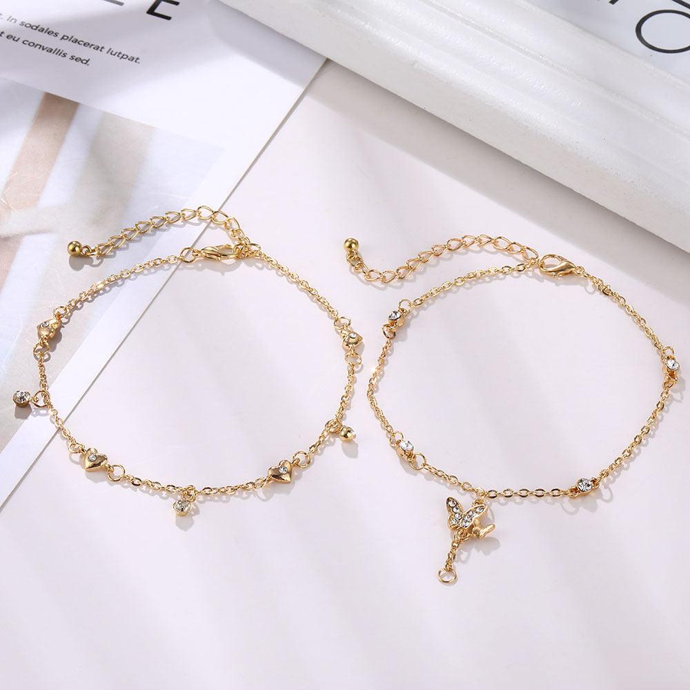 Elegant Fashion Anklets | Beach Collection A