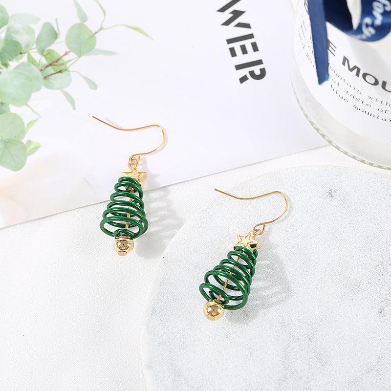 Bohemian Creative Curved Wavy Earrings | Daily Wear